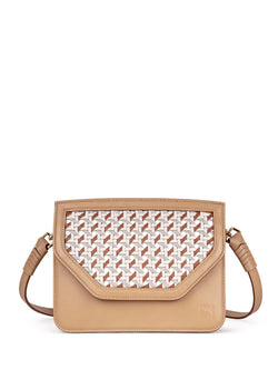 women's fashion crossbody handbag in brown